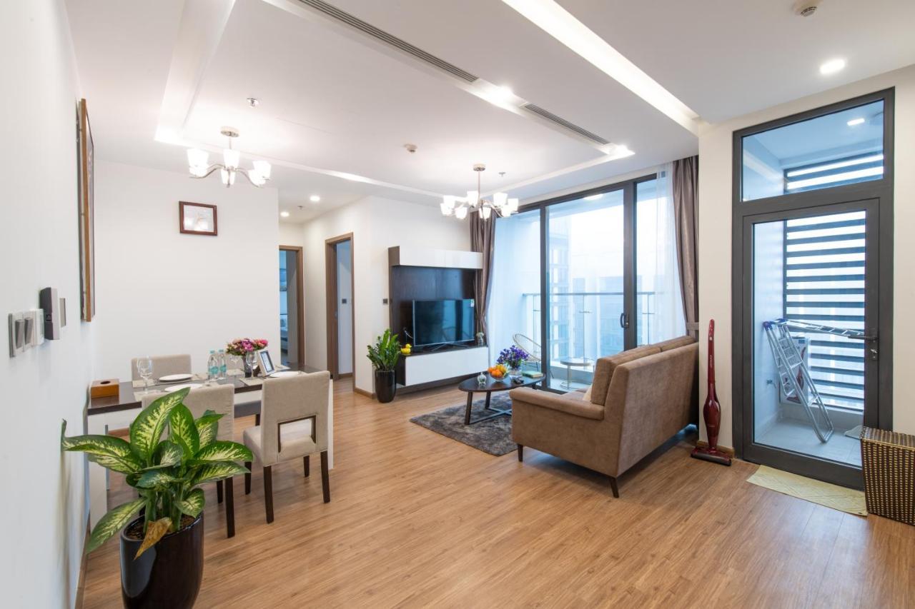 Hi-Home Suites - Vinhomes Metropolis Ханой Экстерьер фото