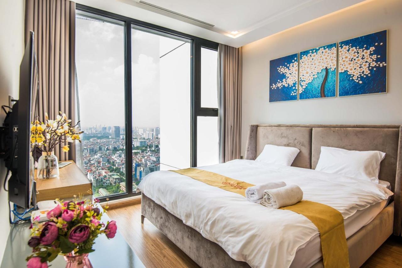 Hi-Home Suites - Vinhomes Metropolis Ханой Экстерьер фото